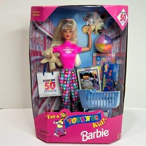 🆕 1997 Barbie Toys R Us 50th Anniversary Doll